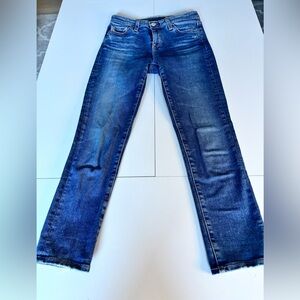 AG Jeans Prima Crop Mid-Rise Cigarette Jeans Size 25 In Journey
